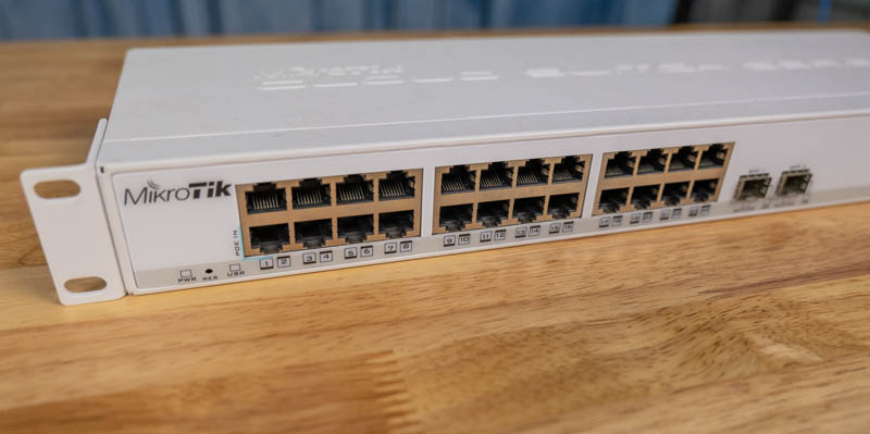 MikroTik CSS326 24G S+RM Switch PoE In And 1GbE Ports