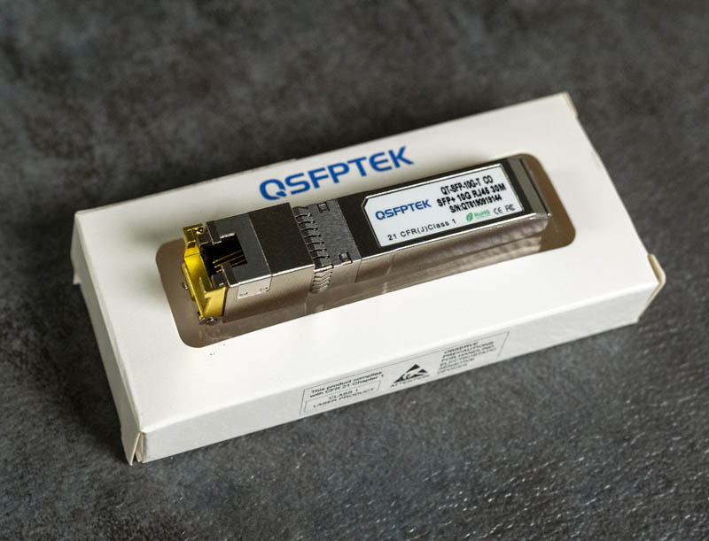 QSFPTEK QT-SFP-10G-T Review 10Gbase-T Adapter Module