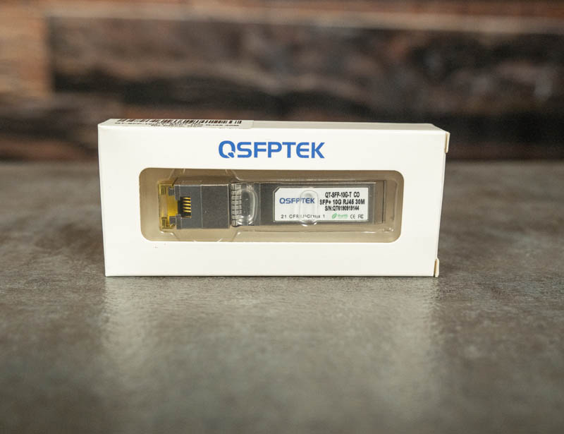 QSFPTEK QT SFP 10G T In Box