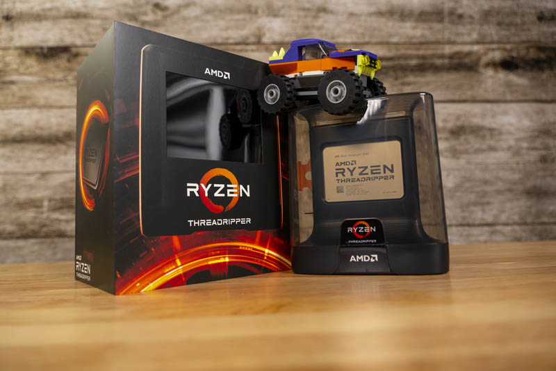 AMD Ryzen Threadripper 3990X Box