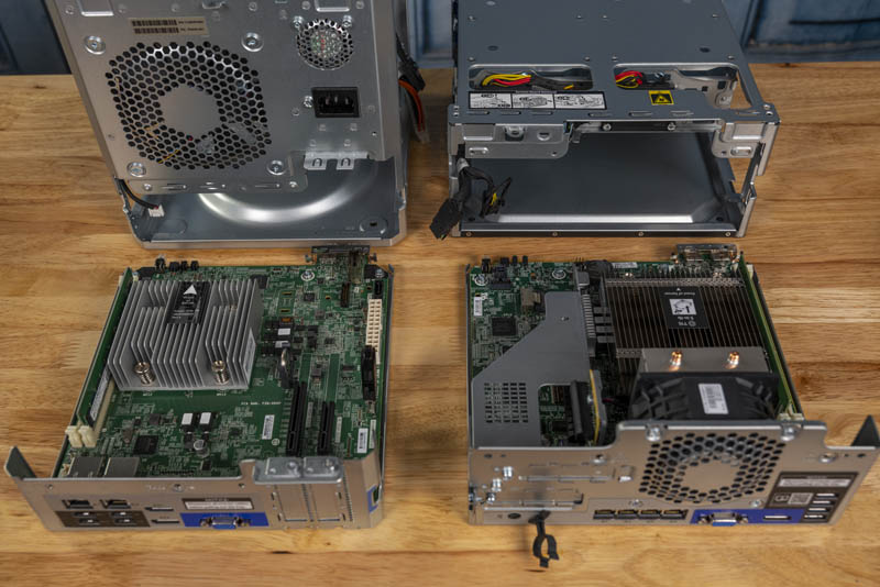HPE ProLiant MicroServer Gen10 And Plus Motherboards Out Of Chassis