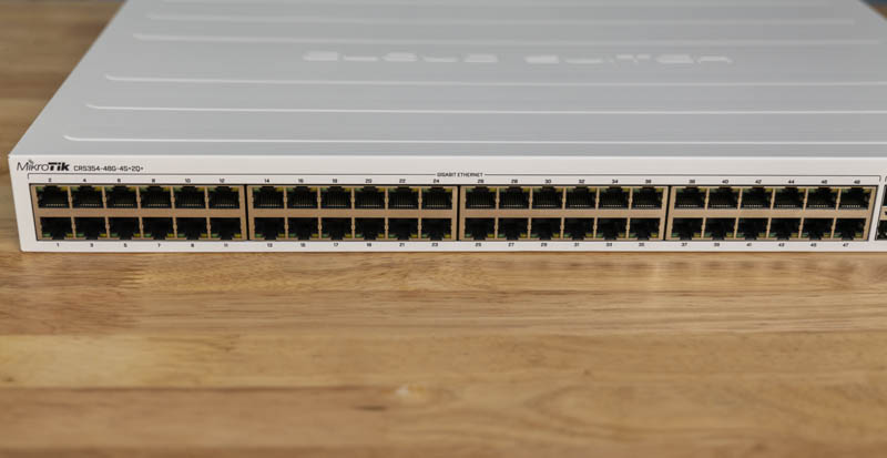 MikroTik CRS354 48G 4S_2Q_RM 48x 1GbE Ports