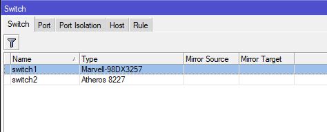 MikroTik CRS354 Switches