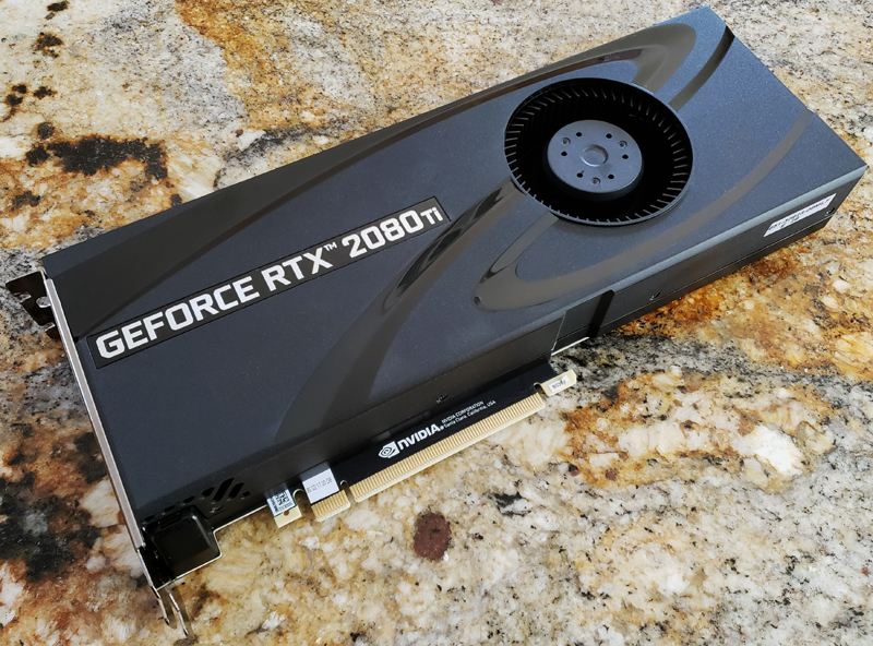 PNY GeForce 2080 Blower GPU - ServeTheHome