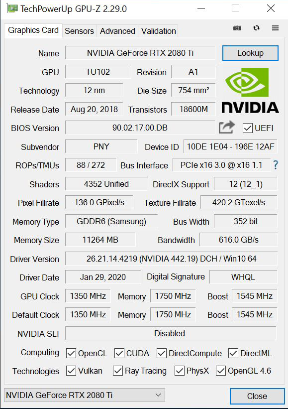 Ydmyghed Politibetjent Halvkreds PNY GeForce RTX 2080 Ti Blower GPU Review - Page 2 of 7 - ServeTheHome