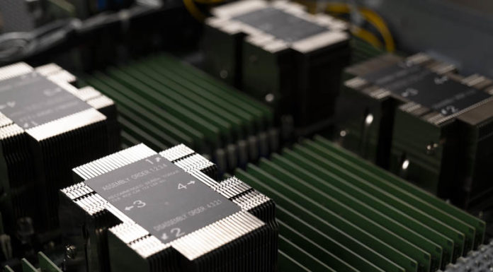 Supermicro 2049P-TN8R Review Optimized 4P Intel Xeon Scalable Server Supermicro 2049P TN8R CPU Area Dark