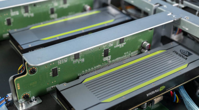 Gigabyte G242-Z10 Review 2U 4x GPU Server Gigabyte G242 Z10 Tesla T4 Array