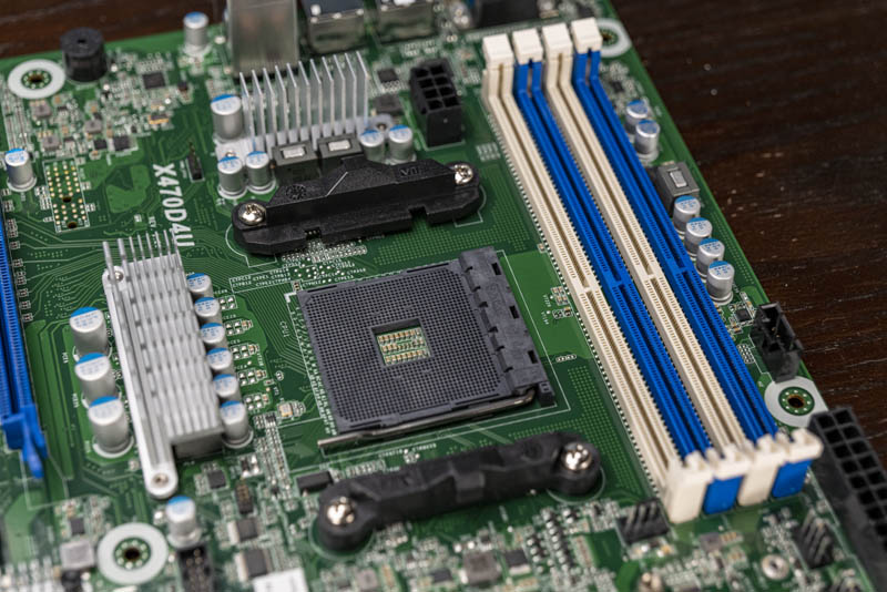 ASRock X470D4U CPU Socket And Memory