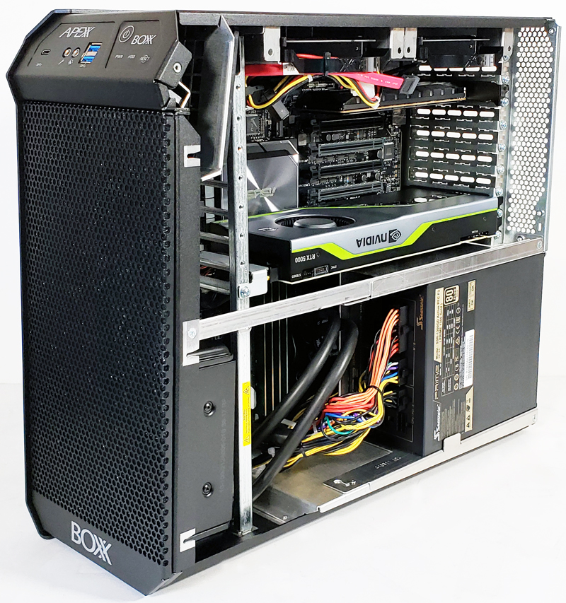 BOXX APEXX W3 Class Workstation Angle View