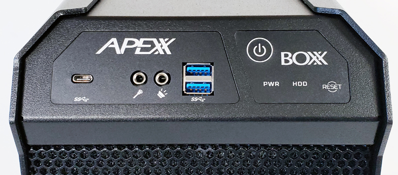 BOXX APEXX W3 Class Workstation Front Panel