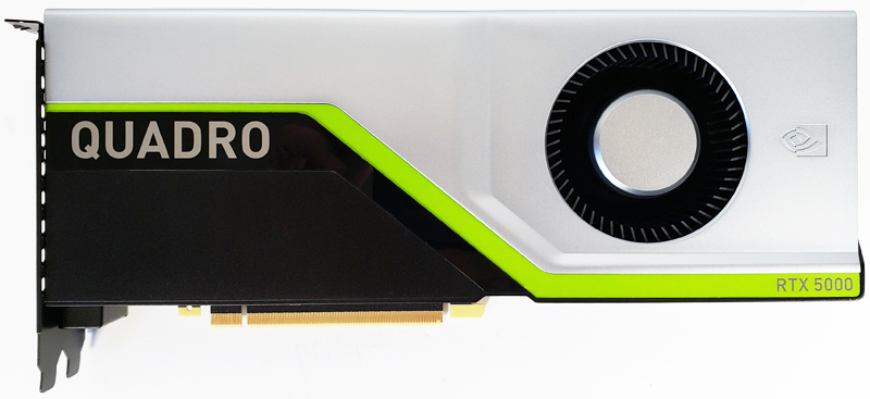 NVIDIA Quadro RTX 5000 Front