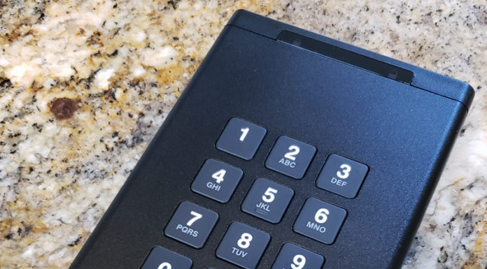 SecureDrive KP 500GB Hardware Encrypted External SSD Review SecureDrive KP 500GB