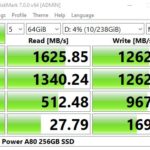 Silicon Power A80 256GB M.2 CrystalDiskMark Benchmark