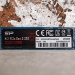 Silicon Power A80 256GB M.2 NVMe Cover