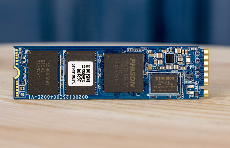 Silicon Power A80 256GB M.2 NVMe Front Under Label