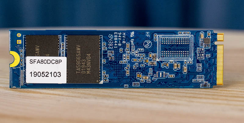 Silicon Power A80 256GB M.2 NVMe Rear