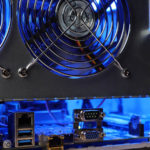 TrueNAS ZFS System Rear IO Running