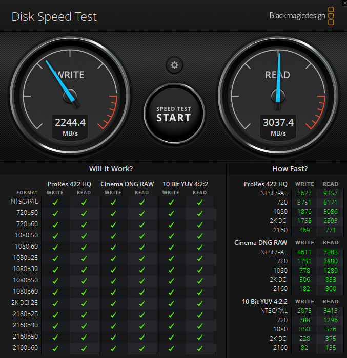 970 EVO Plus 250GB Blackmagic