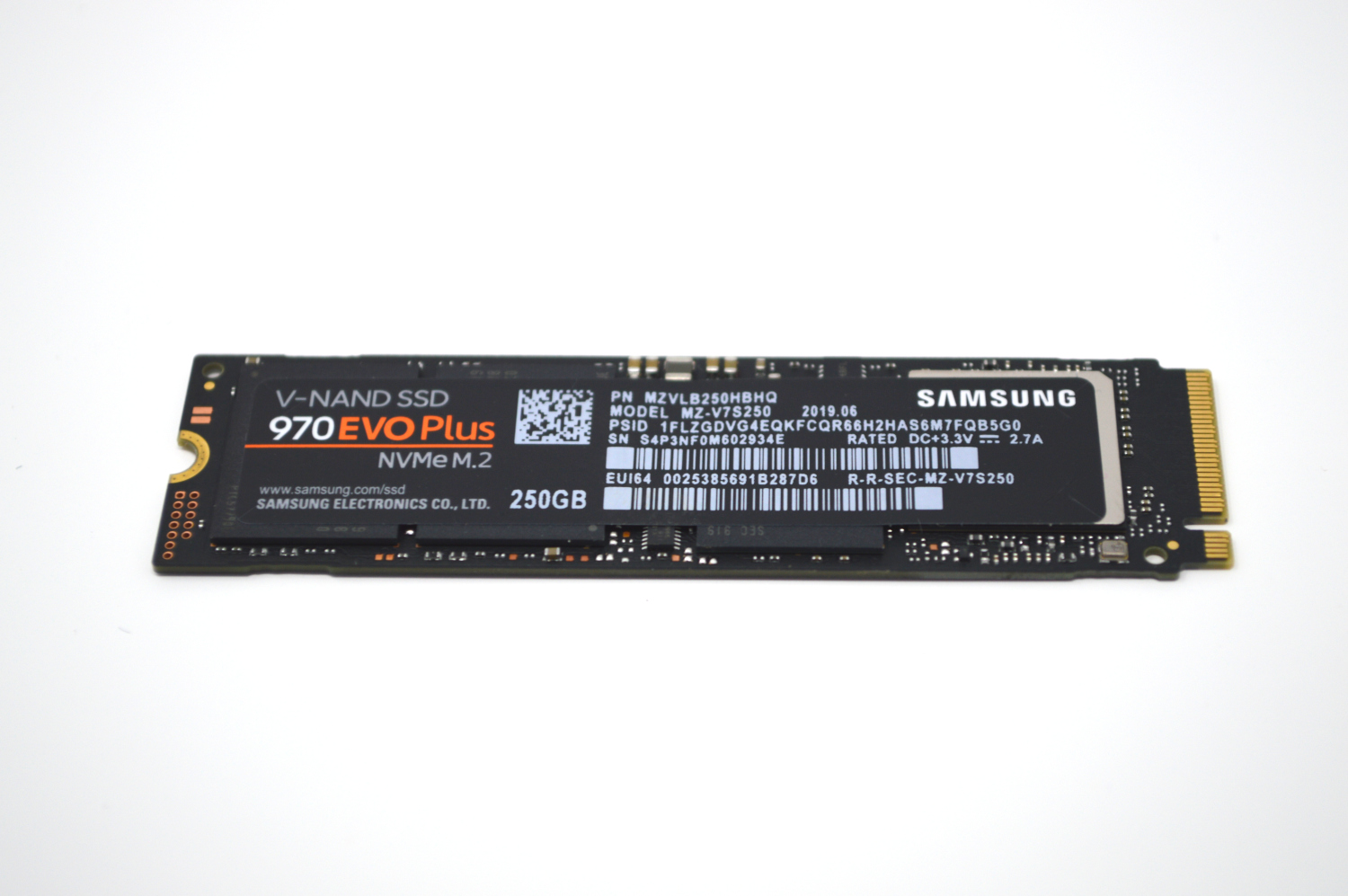 Uafhængighed nødvendighed Mindful Samsung 970 EVO Plus 250GB NVMe SSD Review - ServeTheHome