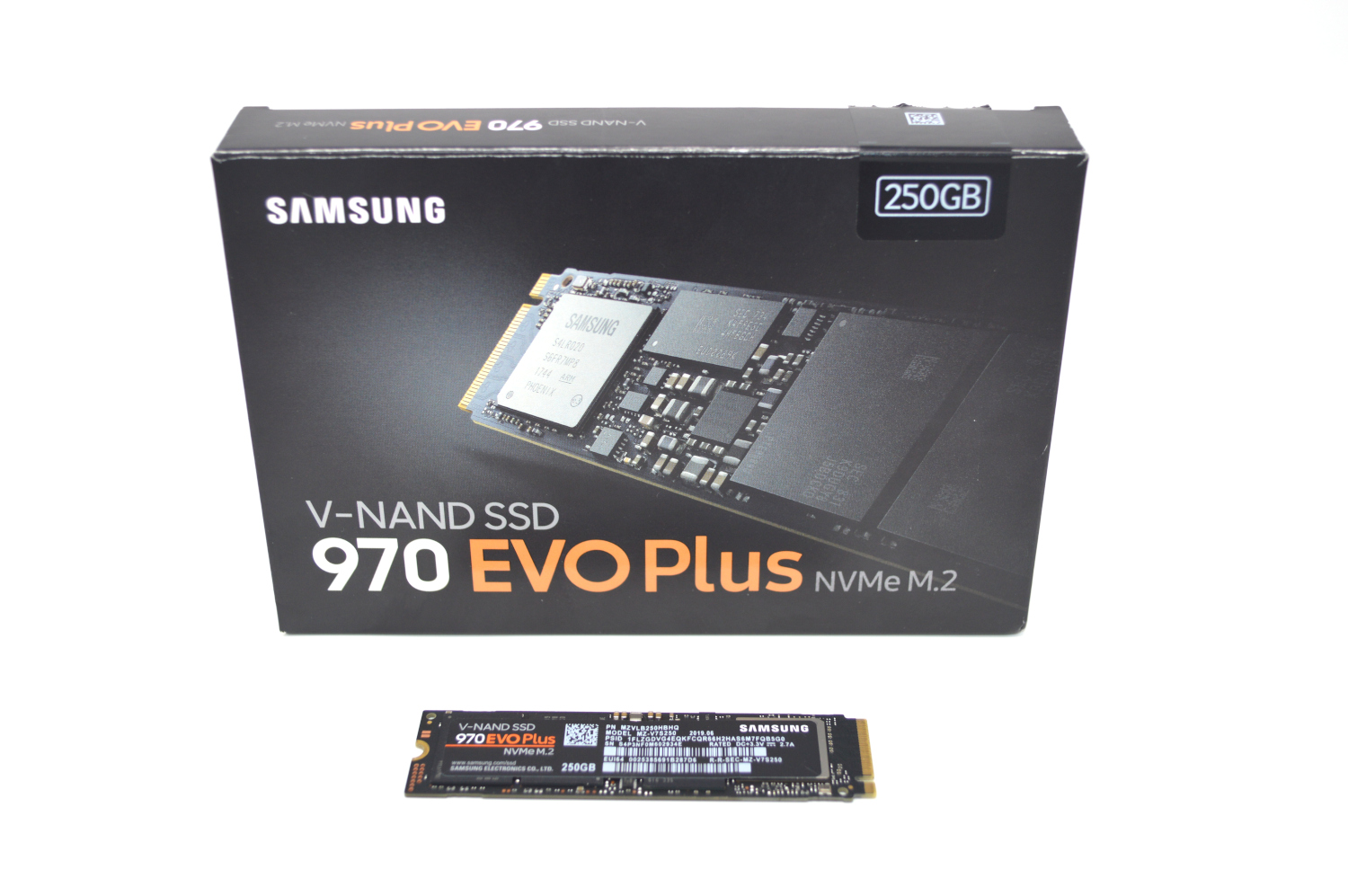Arkæolog Algebraisk metodologi Samsung 970 EVO Plus 250GB NVMe SSD Review - ServeTheHome