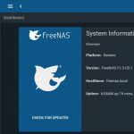 FreeNAS 11.3 U3.1 Dashboard