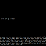 Intel Core I3 9300 Lscpu
