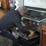 NVIDIA HGX 2 Tesla A100 Edition With Jensen Huang Heavy Lift