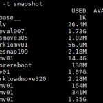 Proxmox VE Zfs List Snapshot