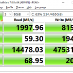 RocketQ 500 CrystalDiskMark 8GB