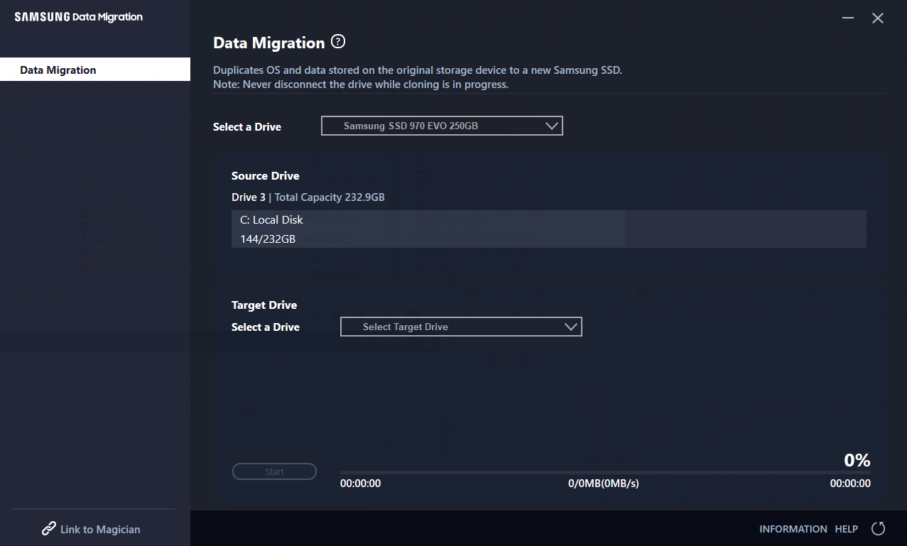 Samsung Data Migration