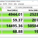 Firecuda 520 500GB CrystalDiskMark 1GB