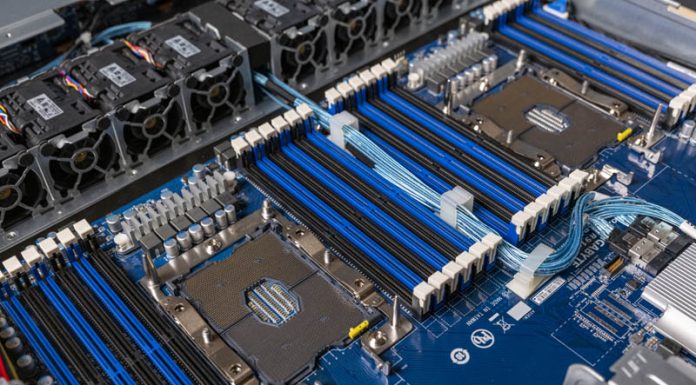 Gigabyte R181-2A0 Review A Mainstream Dual Xeon Server Gigabyte R181 2A0 CPU Sockets And Memory