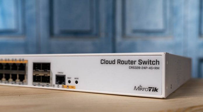 MikroTik CRS328-24P-4S+RM Review 24-port PoE and 4x 10GbE Switch MikroTik CRS328 24P 4S+RM Cover