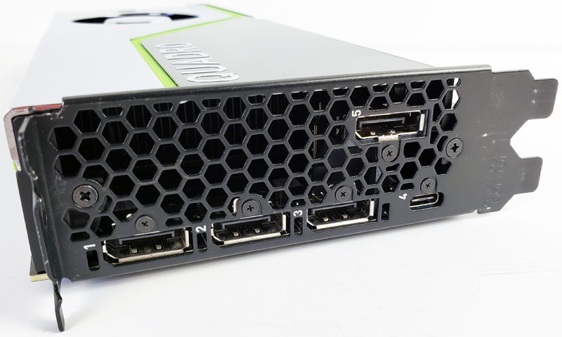 NVIDIA Quadro RTX 8000 NVLINK Outputs