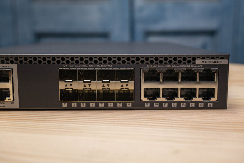Netgear M4300-8X8F Review One Switch Two Flavors of 10GbE
