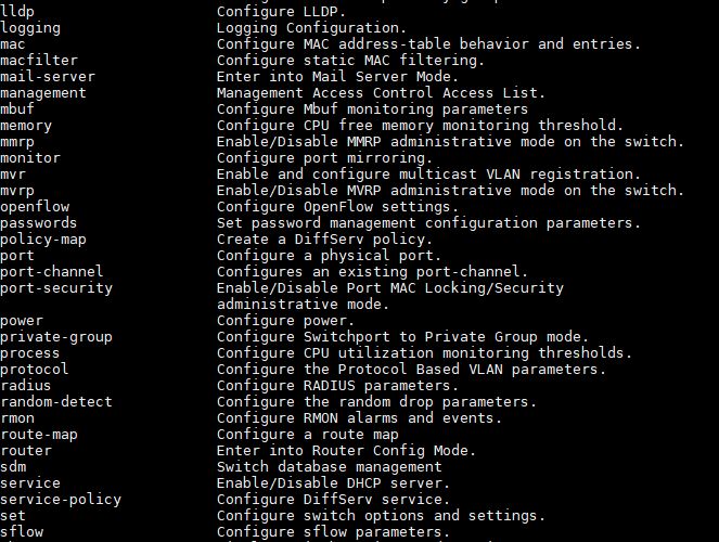 Netgear M4300 8X8F ProSAFE CLI Configure Sflow And OpenFlow