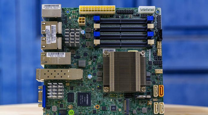 Supermicro A2SDi-TP8F Review 12C 4x10GbE and 4x1GbE mITX Supermicro A2SDi TP8F Cover