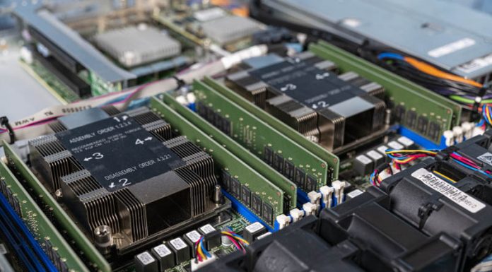 Supermicro SYS-1029P-WTRT 1U Server Review Supermicro SYS 1029P WTRT Internal Cover CPUs And Memory