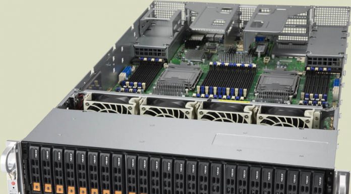 Supermicro SYS-240P-TNRT 4P 3rd Gen Xeon Scalable Server Hands-on Supermicro SYS 240P TNRT Front Three Quarter View