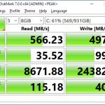 WD Red SA500 1TB CrystalDiskMark 8GB