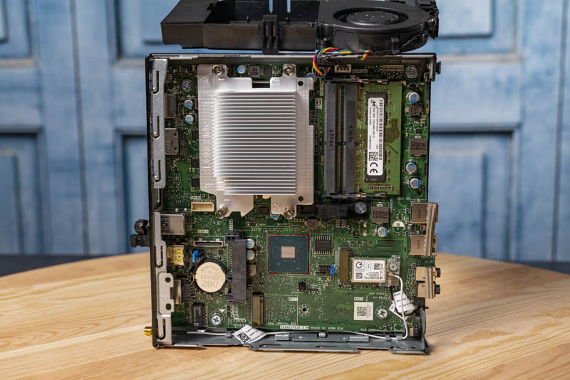 Dell OptiPlex 3070 Micro Internal Overview Motherboard - ServeTheHome