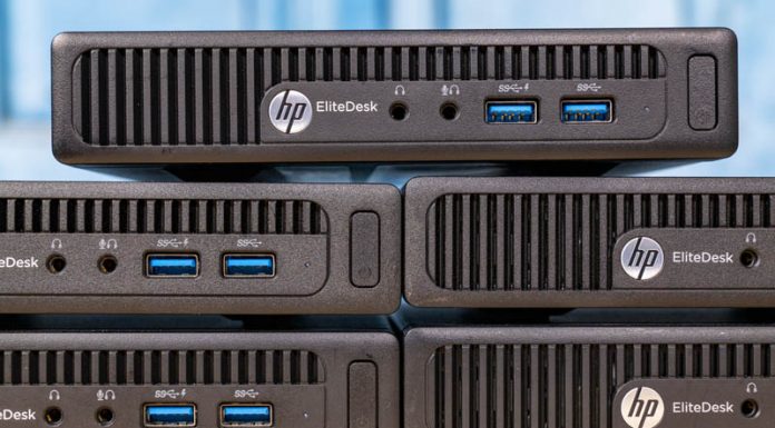 Project TinyMiniMicro HP EliteDesk 705 G3 Mini CE Review HP EliteDesk 705 G3 Mini Five Node Stack Very Close