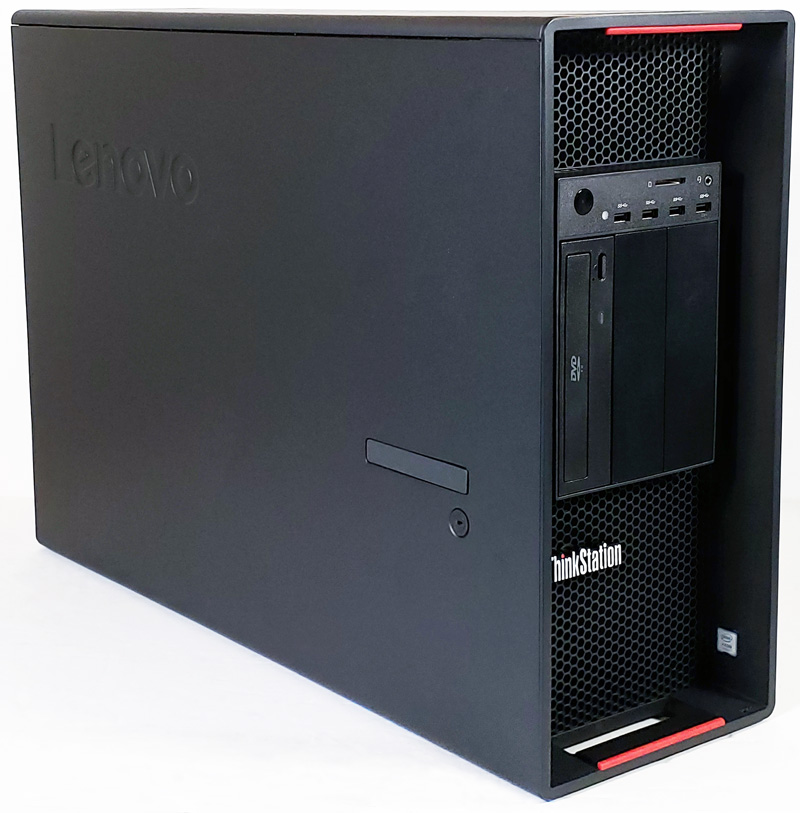 Lenovo ThinkStation P920 Angled Front View