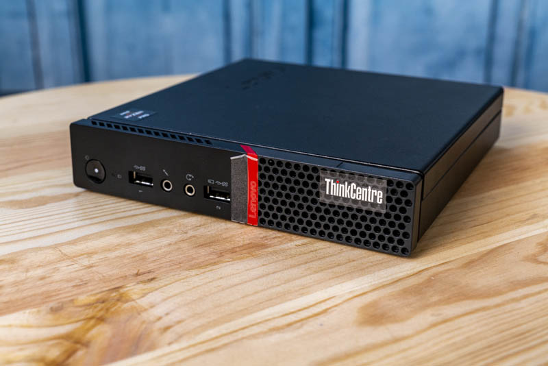 Project TinyMiniMicro Lenovo ThinkCentre M715q Tiny Front