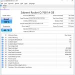 Rocket Q 8TB CrystalDiskInfo