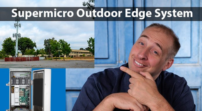 Hands-on with the IP65 Rated Supermicro Outdoor Edge System Supermicro Outdoor Edge System Cover
