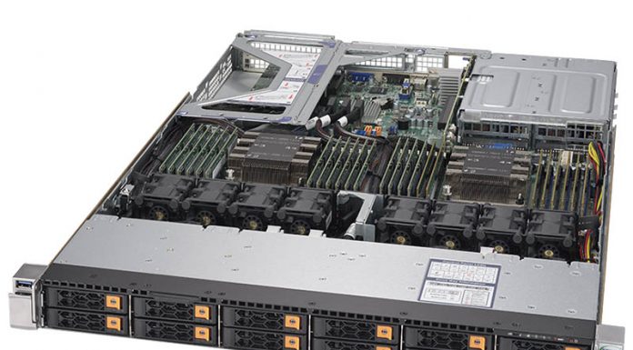 Hands-on with Supermicro Ultra 12x NVMe SSDs in 1U Server Supermicro SYS 1029U TN12RV Cover