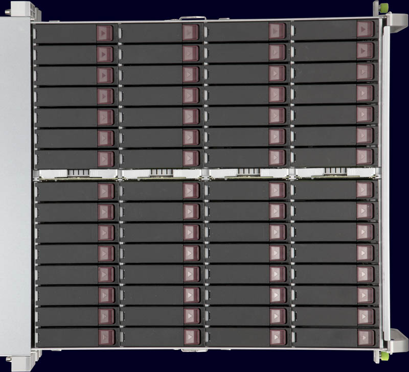 Supermicro SuperStorage SSG 6049SP DE1CR60 Top Drive Area