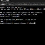 Installing Gluster