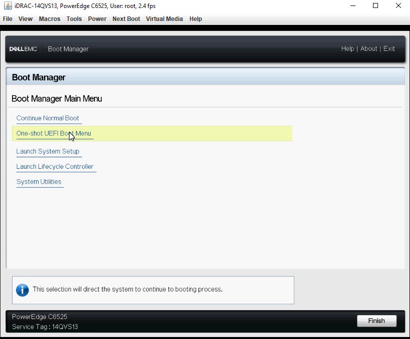 Dell EMC PowerEdge C6525 IDRAC 9 IKVM BIOS